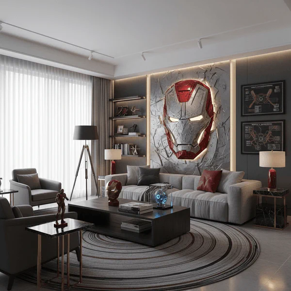 Superhero Interior Design Example