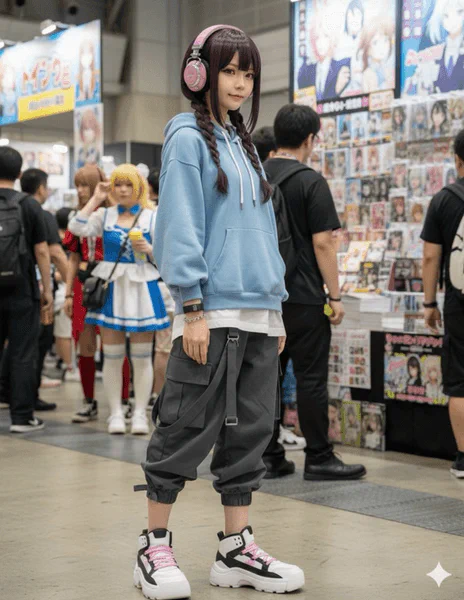 Anime to Real Coser - Output