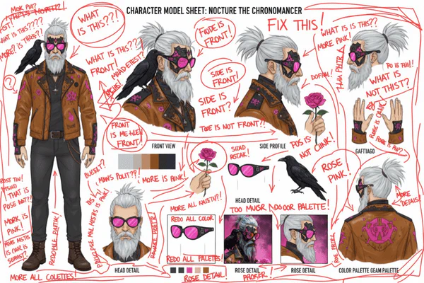 Annotated with Red Pen