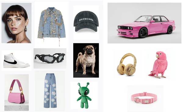 Multi-Reference Image Generation - Input