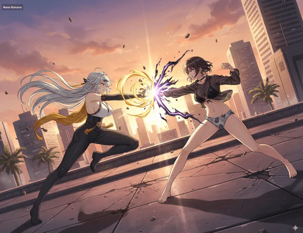 Hand Drawing Controls Multi-Character Poses - Output