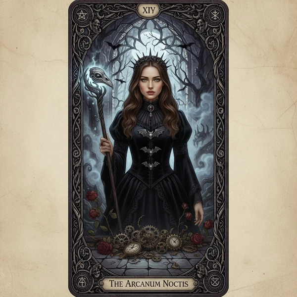 Gothic Tarot Card