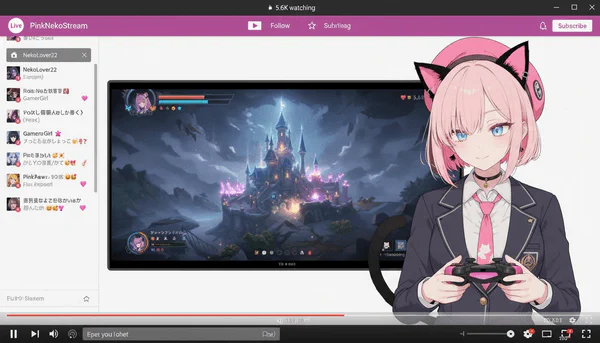 Vtuber Stream Scene